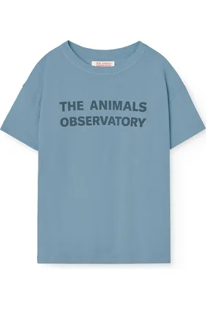 The Animals Observatory Orion Kid T-Shirt Blue Tops T-Kortærmet Skjorte Blue