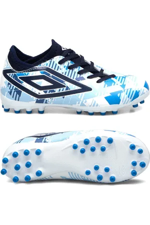 Umbro Formation Iii Ag Jr Shoes Sports Shoes Football Boots Blue