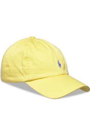 Ralph Lauren Cotton Chino Ball Cap Accessories Headwear Caps Yellow