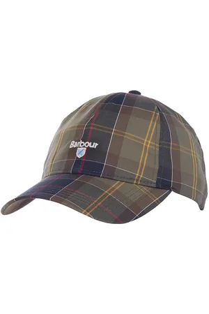 Barbour Tartan Sp Cap Designers Headwear Caps Green