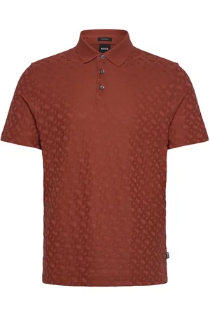 HUGO BOSS H-Pack 80 Designers Polos Short-sleeved Red