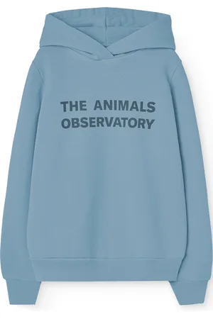 The Animals Observatory Taurus Kid Hoodie Blue Tops Sweatshirts & Hoodies Hoodies Blue
