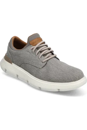 Skechers Mens Garza - Romano Low-top Sneakers Grey