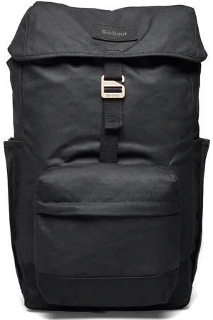 Barbour Ess Wax Backpack Rygsæk Taske Black