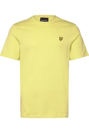 Lyle & Scott Plain T-Shirt Tops T-Kortærmet Skjorte Yellow