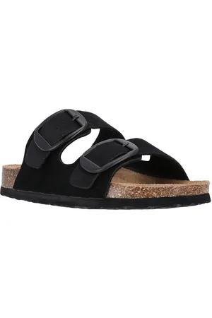 Cruz Bundao W Cork Sandal Flade Sandaler Black