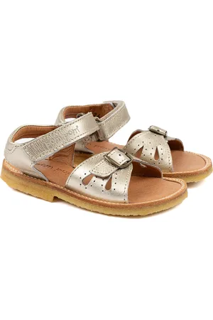Pom Pom Classic Open Heel Sandal Shoes Summer Shoes Sandals Gold