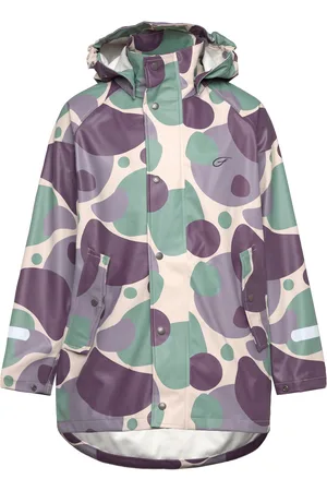 Five Seasons Pu Jkt Jr Sport Rainwear Jackets Multi/patterned