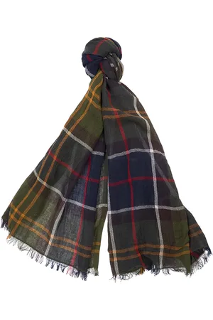 Barbour Welton Scarf Designers Scarves Winter Scarves Green