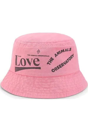 The Animals Observatory Starfish Baby Bucket Hat Pink Accessories Headwear Hats Bucket Hats Pink