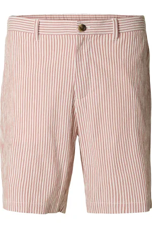 SELECTED Slhregular-Karl Seersucker Shorts Noos Bottoms Shorts Casual Red
