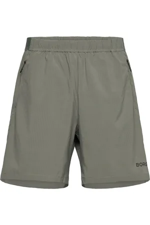 Björn Borg Borg Zip Shorts Sport Sport Clothing Sport Shorts Sport Training Shorts Green