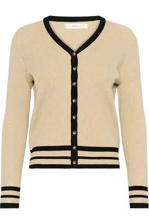 INWEAR Leenahiw Cardigan Tops Knitwear Cardigans Beige