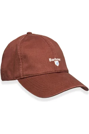 Barbour Cascade Cap Designers Headwear Caps Orange