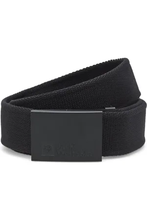 Jack Wolfskin Hidden Belt Sport Belts Braided Belt Black