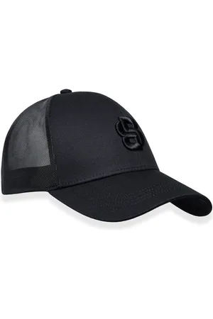 HUGO BOSS Zed-Trucker-B-Icon Designers Headwear Caps Black