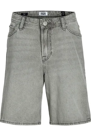 JACK & JONES Jjitony Jjoriginal Shorts Akm 928 Sn Jnr Bottoms Shorts Grey Jack & J S