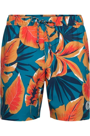 Original Penguin 7" Volley Rec Aop Tr Badeshorts Multi/patterned