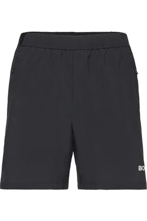 Björn Borg Borg Zip Shorts Sport Sport Clothing Sport Shorts Sport Training Shorts Black