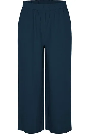 Masai Maparini Bottoms Trousers Linen Trousers Navy