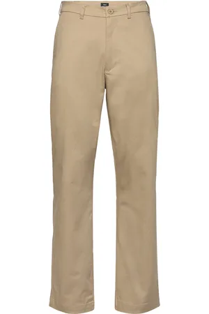 Mads Norgaard Cotton Twill Stretch Elias Pants Bottoms Trousers Chinos Beige