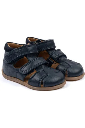 Pom Pom Starters™ Two Velcro Sandal Shoes Summer Shoes Sandals Navy
