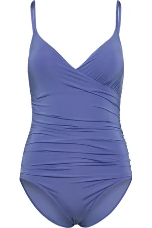 Lindex Swimsuit Jess Shaping Badedragt Badetøj Blue