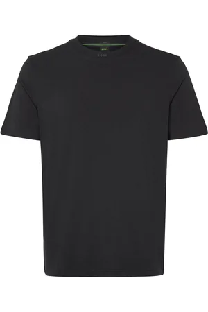 HUGO BOSS Tee Rib Sport Men Sports Clothes Sport Tops Sport T-Skjorte Blue