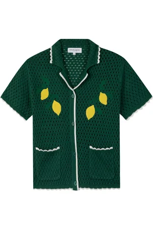 Maison Labiche Souchier Shirt Tops Knitwear Cardigans Green