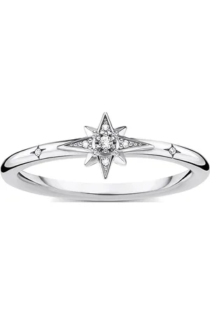 Thomas Sabo Ring Star With St S Ring Smykker Silver