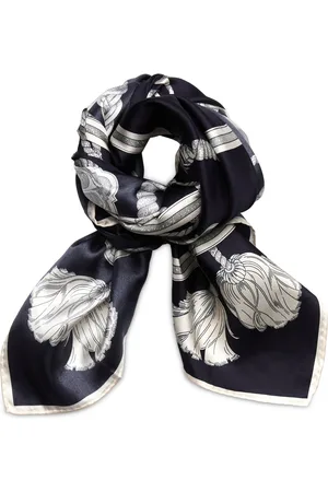 GANT Sailing Print Silk Scarf Tørklæde Multi/patterned