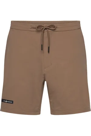Sail Racing Race Jogger Shorts Sport Sweatpants Brown