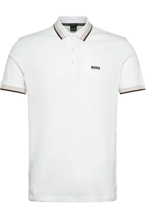 HUGO BOSS Paddy Sport Polos Short-sleeved White
