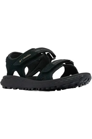 Columbia Konos Hiker 2-Strap Sport Sandals Flat Sandals Black