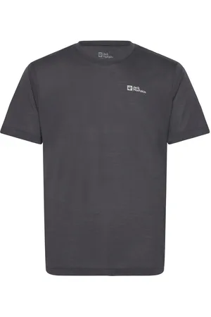 Jack Wolfskin Vonnan S/S T M Sport T-Kortærmet Skjorte Black