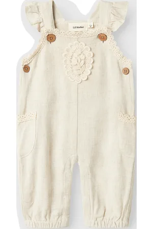Lil Atelier Nbffrigg Loose Overall Lil Sets Cream