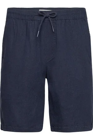 Solid Sdaurelius Elas. Bottoms Shorts Casual Blue