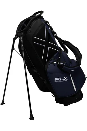 Ralph Lauren Embroidered Logo Golf Stand Bag Sport Sport Equipment Sport Golf Equipment Black