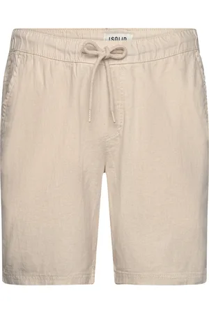 Solid Sdaurelius Elas. Bottoms Shorts Casual Cream