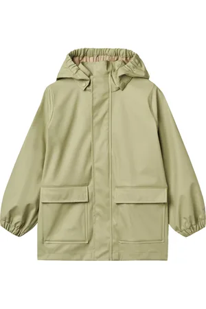 WHEAT Rainwear Ollo Jacket Outerwear Rainwear Jackets Green