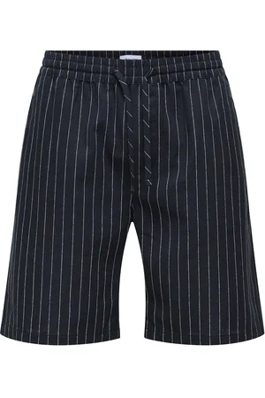 Only & Sons Onstinus Loose 0256 Linen Shorts Bottoms Shorts Linen Shorts Black