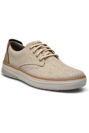 Skechers Mens Hyland Low-top Sneakers Beige