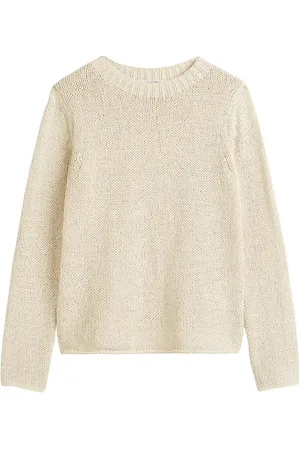 Marc O’ Polo Pullover Long Sleeve Tops Knitwear Jumpers Cream
