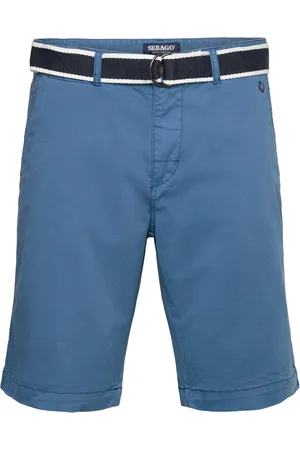 SEBAGO Dks Belted Bermuda Shorts Bottoms Shorts Chinos Shorts Blue