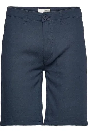 Solid Sdaurelius Sho Bottoms Shorts Chinos Shorts Blue
