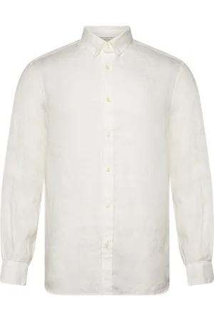 Scotch&Soda Core - Linen Shirt Ls Button-Down Tops Shirts Casual Shirts White