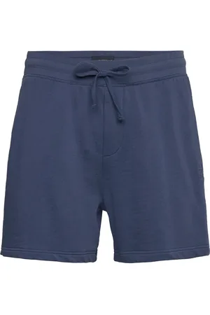Lexington Sun Faded Sweat Shorts Bottoms Shorts Sweat Shorts Blue
