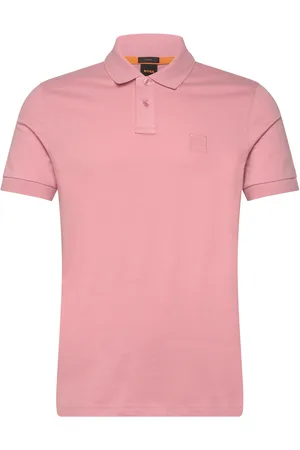 HUGO BOSS Passenger Tops Polos Short-sleeved Pink