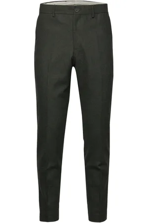 SELECTED Slhslim-Adrian Trs B Noos Bottoms Trousers Formal Green