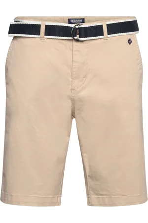SEBAGO Dks Belted Bermuda Shorts Bottoms Shorts Chinos Shorts Beige